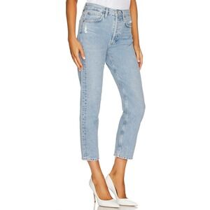 AGOLDE Parker Straight Jean Light Wash Relaxed Fit Streetwear Size 26